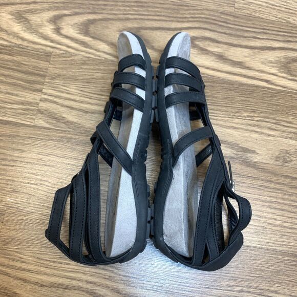 BEARPAW Women's Ronda Size 7 Cage Black II Sandals Synthetic Zip - Picture 2 of 9